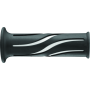 BikeMaster 105937 7/8in Wave Grips - Black/White