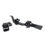 Innovative 00-09 S2000 Convestion Mount Kit (J-Series/Manual) Black Steel Mounts 85A Bushings