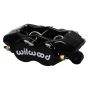 Wilwood 120-14932-BK Caliper-Forged DynaliteI-Black 1.12in Pistons .81in Disc