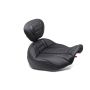 Mustang Motorcycle 88403GM Mustang 23-24 HD CVO Rd Glide(ST), 2024 Rd Glide and Str Glide Pass Arm Backrest - Black/Gray Stitch