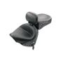 Mustang Motorcycle 79240 Mustang 00-11 Yamaha V-Star 1100 Classic,02-11 V-Star 1100 Silverado Touring 2PC Seat w/Studs- Black
