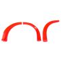 FIVESTAR FIV007-261-FRR MD3 Wheel Flares Dirt Fluorescent Red Right
