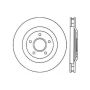 StopTech Power Slot 97-04 Chevy Corvette / 04 & 08 Cadillac XLR/XLR-V Front Right Drilled Rotors