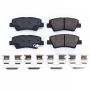 PowerStop 17-1446 PowerStop - Z17 Low-Dust Ceramic Brake Pads with Hardware