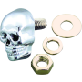 Bikers Choice 491374 Chrome Skull Kromets 5/8 Long 1/4-20 Stud Ea
