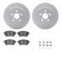 Dynamic Friction 4512-76196 Rotor Kit