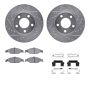Dynamic Friction 7512-54011 Rotor Kit