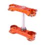 XTrig 501330501101 13-22 KTM 125-500 / GasGas/ Husqvarna ROCS Tech Triple Clamp 22 mm. Offset M12 - Orange