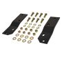 Westin/Fey 78-96 Ford Bronco Universal Bumper Mount Kit - Black