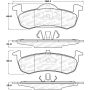 Stoptech 308.12790 Street Brake Pads