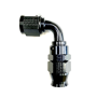 FRAGOLA FRG689010-BL Hose Fitting #10 90 Deg PTFE Black