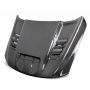 Anderson Composites AC-HD21DGTRX-OE 2021 Dodge RAM TRX Carbon Fiber Hood - OE Style