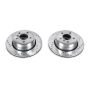 PowerStop EBR1022XPR PowerStop Evolution Performance Drilled, Slotted & Plated Brake Rotor Pair