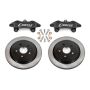 BMR Suspension DBK550 BMR 97-04 Chevrolet Corvette C5 / 05-13 C6 Brake Kit For 15in Conversion Solid Rotors Black Calipers