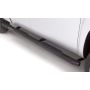 LUND 260115033 10-17 Dodge Ram 2500 Mega Cab (6.5ft. Bed) 5in. Oval WTW Steel Nerf Bars - Black