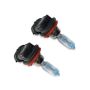 Raxiom 413518 05-12 Ford Mustang w/  Aftermarket Headlights Elite Extreme Vision Headlight Bulbs H9