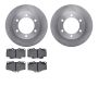 Dynamic Friction 6502-76602 Rotor Kit