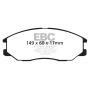 EBC Brakes DP61558 6000 Series Greenstuff Truck/SUV Brakes Disc Pads
