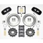 Wilwood 140-12932 AERO4 Rear Kit 14.25in 2008-2009 Pontaic G8 w/Lines