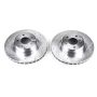 PowerStop EBR860XPR PowerStop Evolution Performance Drilled, Slotted & Plated Brake Rotor Pair
