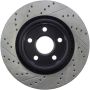 Stoptech 127.62114L 08-09 Pontiac G8 Slotted & Drilled Front Left Rotor
