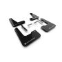 Rally Armor MF120-UR-BLK-WH Black Mud Flap/White Logo