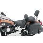 Mustang Motorcycle 79535 Mustang 06-17 Harley Softail Wide Tire (200mm) Sport Touring Recessed Passenger Seat - Black