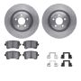 Dynamic Friction 6612-73254 Rotor Kit