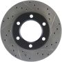 Stoptech 127.68000L Slotted & Drilled Sport Brake Rotor