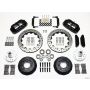 Wilwood 140-10220-D Narrow Superlite 6R Front Hub Kit 12.88in Drilled 1970-1973 Mustang Disc Spindle
