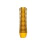 NRG Shift Knob Heat Sink Curvy Short Gold