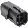ALLSTAR PERFORMANCE ALL76297 4 Pin Weather Pack Square Shroud Housing
