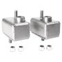Moroso 62544 79-83 Ford 5.0L Mustang Motor Mounts - 3/16in - Grade 8 Studs - Steel - 2 Pack