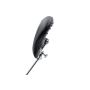 Mustang Motorcycle 79721 Mustang 08-21 Harley Electra Glide Std,Rd Glide,Rd King,Str Glide Passenger Backrest w/Studs - Blac