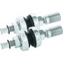 Progressive 30-5048C 00-17 Harley FXST/FLST Chrome Lowering Kit