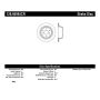 StopTech Drilled Sport Cryo Brake Rotor Right Rear 07-16 Chevy Silverado 1500