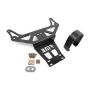 BMR Suspension DSL111H BMR 15-18 Dodge Challenger (Auto Trans) Hellcat/Demon Driveshaft Safety Loop - Black Hammertone