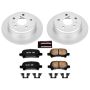 PowerStop CRK1083 Genuine Geomet Coated Rotor and Low-Dust Ceramic Brake Pad Kit