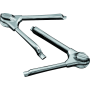 Kuryakyn 7815 Swingarm Tube Covers 08-17 Softail Models Chrome