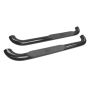 Westin 1999-2013 Chevy Silverado 1500 Reg Cab Platinum 4 Oval Nerf Step Bars - Black