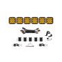 Diode Dynamics DD7211 SS5 Sport Universal CrossLink 6-Pod Lightbar - Yellow Driving