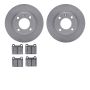 Dynamic Friction 6502-74074 Rotor Kit