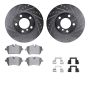 Dynamic Friction 7612-32008 Rotor Kit