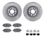 Dynamic Friction 7512-59127 Rotor Kit