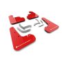 Rally Armor MF105-UR-RD-WH Red Mud Flap/White Logo