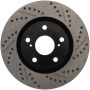 StopTech 07-09 Lexus ES 250/ES 300/ ES330/ES350 SportStop Slotted & Drilled Left Front Rotor