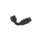 AEROMOTIVE AFS15355 8an 90-Deg PTFE Hose End Black Anodized