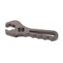 Russell 654410 Performance Adjustable AN Wrench V-Flats - Aluminum Gray Anodized