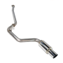 Remark RK-C1076S-02 08-14 Subaru WRX / STI Hatch Cat-Back Exhaust R1 Spec Single Exit Stainless Steel
