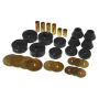 Prothane 73-80 Chevy C10 Body Mount Kit - Black